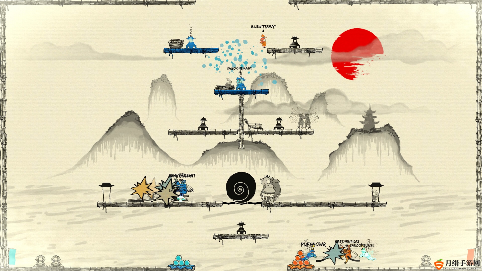 2D多人策略游戏《蘑菇围城》现已登录Steam平台 预计8月6日推出试玩版