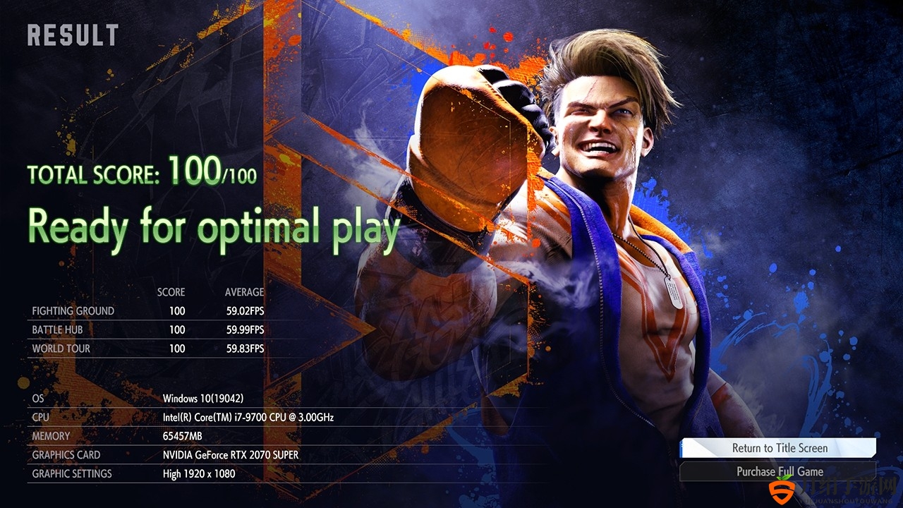 Capcom发布《街头霸王6》跑分性能测试软件
