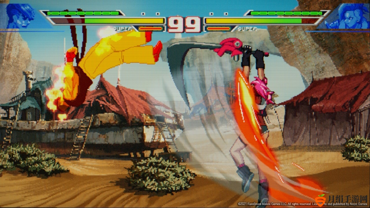 Aksys公开致敬经典格斗游戏《Blazing Strike》