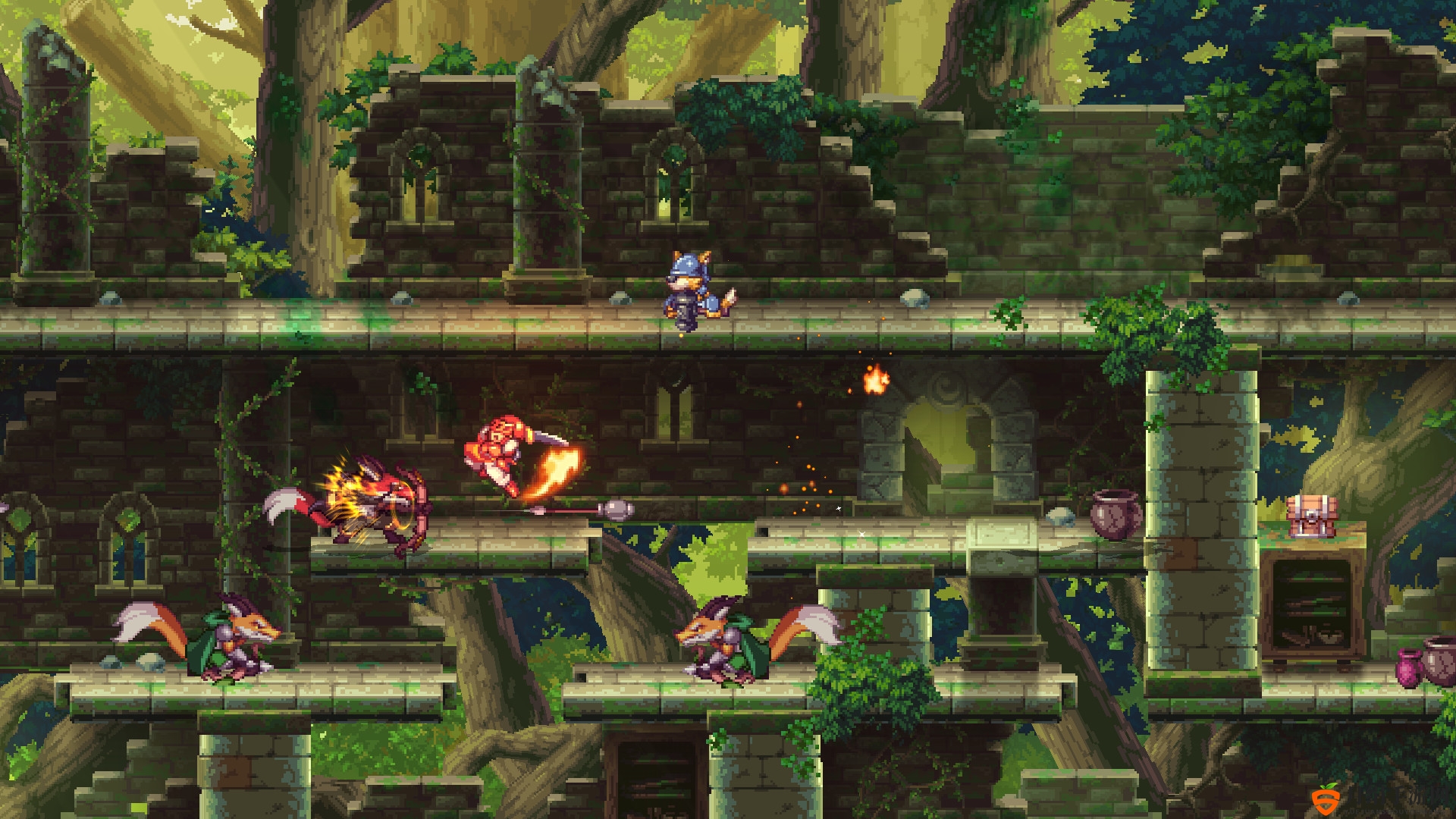 2D银河恶魔城《Souldiers》确定还将登陆Switch