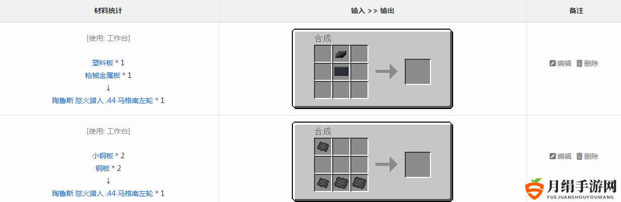 《我的世界》VMW马格南左轮怎么做