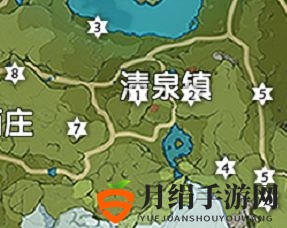 《原神》清泉镇风神瞳位置地图分享
